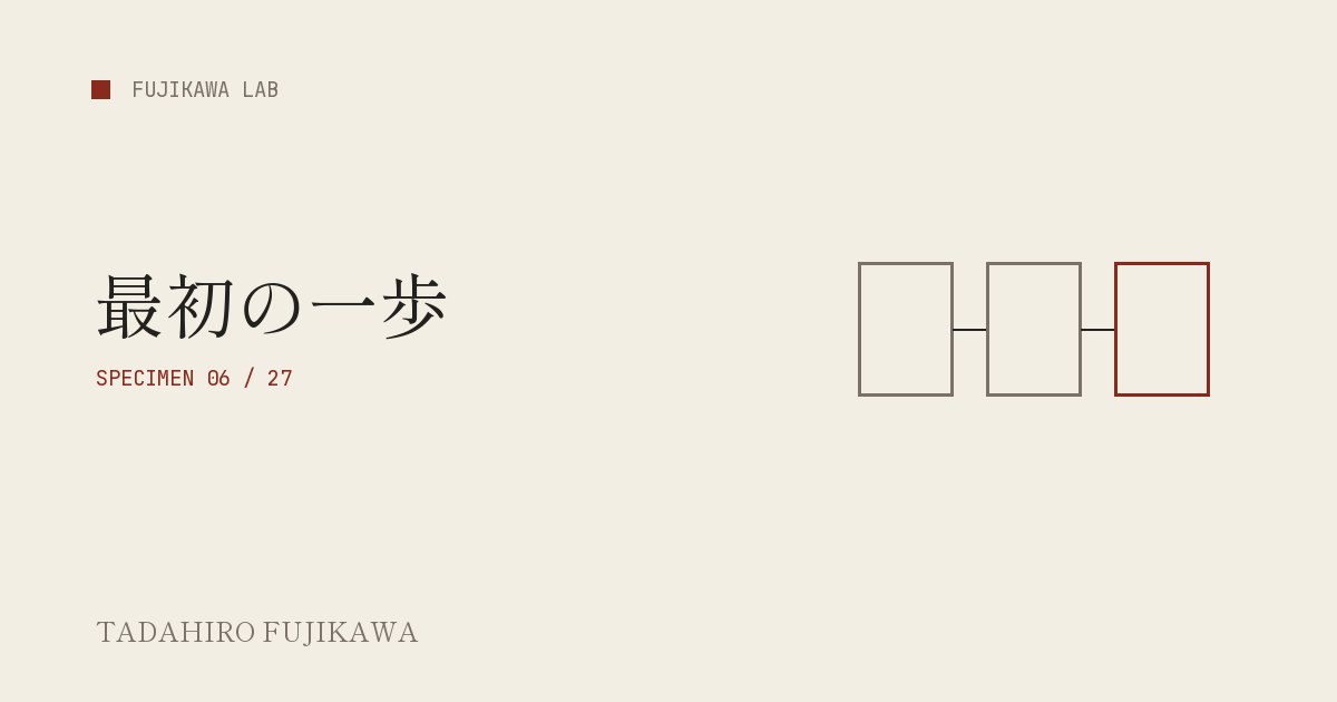 三つの設定枠が順につながる導入ガイドの表紙画像
