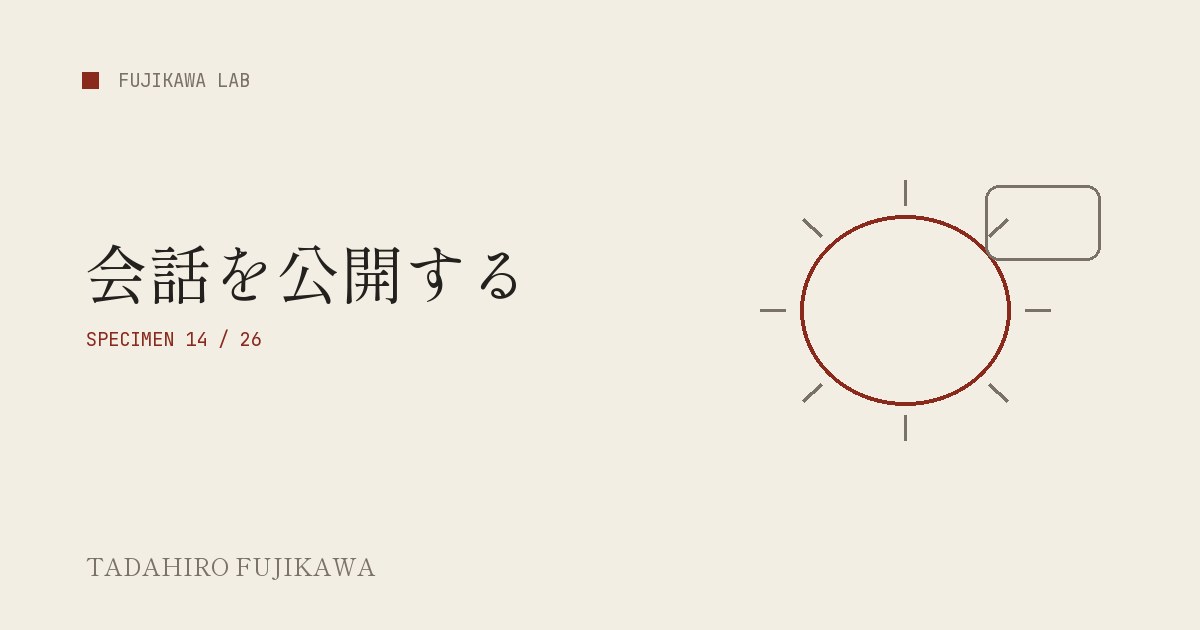 ふぐ型会話輪と吹き出しでAIアプリを表した表紙画像
